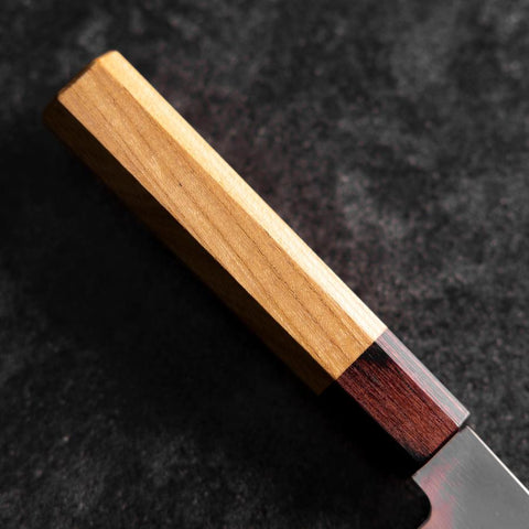 Honesuki Silver Steel #3 Miroir Manche en Zelkova 180mm-[Musashi]-[Couteaux de cuisine japonais]