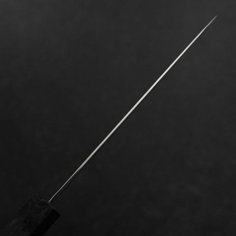 Honesuki VG-10 Damas Manche en Bois de Bouleau Bleu 150mm-[Musashi]-[Couteaux de cuisine japonais]