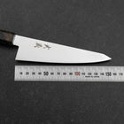 Honesuki VG-10 Damas Manche en Bois de Bouleau Gris 150mm-[Musashi]-[Couteaux de cuisine japonais]