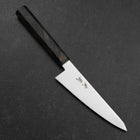Honesuki VG-10 Damas Manche en Bois de Bouleau Gris 150mm-[Musashi]-[Couteaux de cuisine japonais]