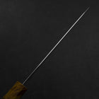 Honesuki VG-10 Damas Manche en Bois de Bouleau Jaune 150mm-[Musashi]-[Couteaux de cuisine japonais]