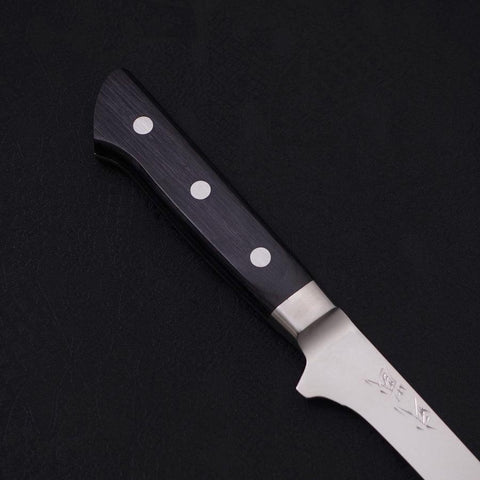 Honesuki VG-5 Damas Manche Occidental Noir 160mm-[Musashi]-[Couteaux de cuisine japonais]