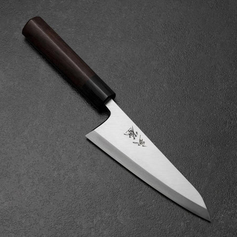 Honesuki White Steel #2 Kasumi Manche Bois de Rose 150mm-[Musashi]-[Couteaux de cuisine japonais]