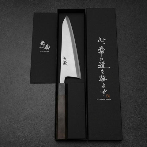 Honesuki White Steel #2 Kasumi Manche Bois de Rose 180mm-[Musashi]-[Couteaux de cuisine japonais]