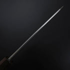 Honesuki White Steel #2 Kurouchi Nashiji Manche en Frêne 150mm-[Musashi]-[Couteaux de cuisine japonais]