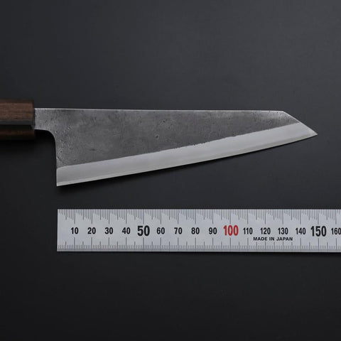 Honesuki White Steel #2 Kurouchi Nashiji Manche en Frêne 150mm-[Musashi]-[Couteaux de cuisine japonais]