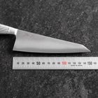 Honesuki couteau à désosser AUS-10 Poli Manche Inoxydable 150mm-[Musashi]-[Couteaux de cuisine japonais]