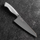 Honesuki couteau à désosser AUS-10 Poli Manche Inoxydable 150mm-[Musashi]-[Couteaux de cuisine japonais]