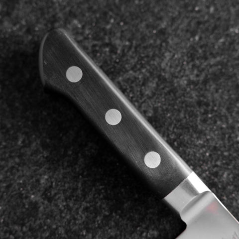 Honesuki couteau à désosser Molybdène Poli Manche Occidental Noir 150mm-[Musashi]-[Couteaux de cuisine japonais]