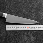 Honesuki couteau à désosser Molybdène Poli Manche Occidental Noir 150mm-[Musashi]-[Couteaux de cuisine japonais]