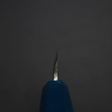 Kaisaki VG-10 Nashiji Manche Urushi Bleu 120mm-[Musashi]-[Couteaux de cuisine japonais]