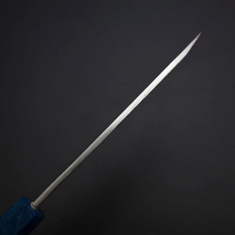 Kaisaki VG-10 Nashiji Manche Urushi Bleu 120mm-[Musashi]-[Couteaux de cuisine japonais]