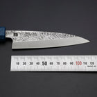 Kaisaki VG-10 Nashiji Manche Urushi Bleu 120mm-[Musashi]-[Couteaux de cuisine japonais]