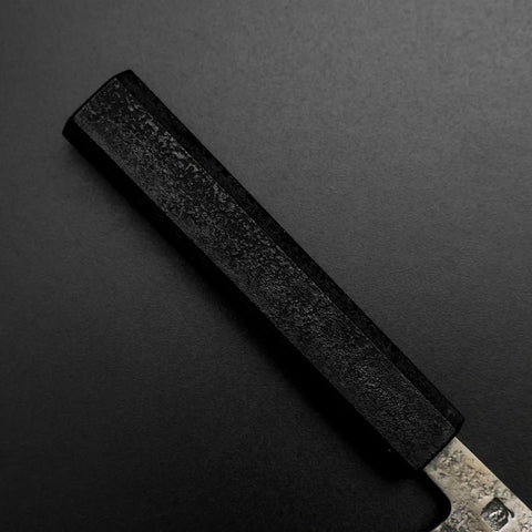 Kaisaki VG-10 Nashiji Manche Urushi Noir 150mm-[Musashi]-[Couteaux de cuisine japonais]