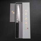 Kaisaki VG-10 Nashiji Manche Urushi Noir 150mm-[Musashi]-[Couteaux de cuisine japonais]