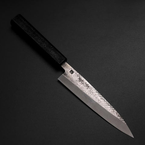 Kaisaki VG-10 Nashiji Manche Urushi Noir 150mm-[Musashi]-[Couteaux de cuisine japonais]