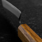 Kaisaki White Steel #2 Kurouchi Manche en Chêne 105mm-[Musashi]-[Couteaux de cuisine japonais]