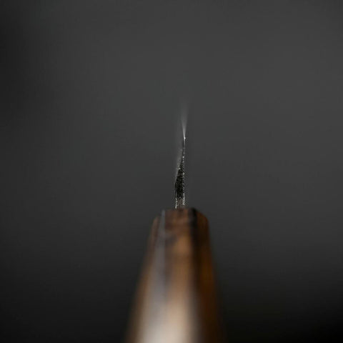 Kaisaki White Steel #2 Nashiji Manche Sumi Urushi 150mm-[Musashi]-[Couteaux de cuisine japonais]