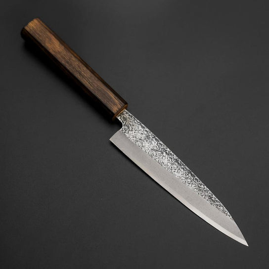 Kaisaki White Steel #2 Nashiji Manche Sumi Urushi 150mm