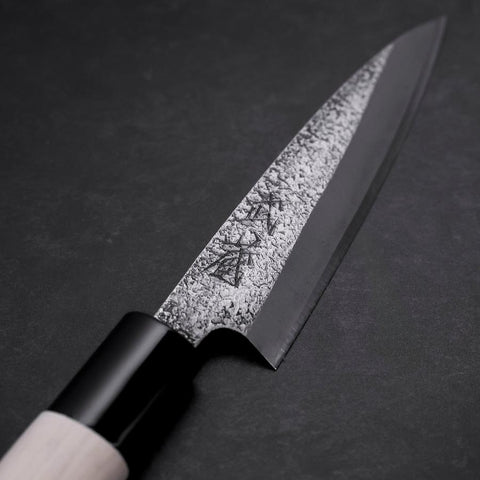 Kaisaki White Steel #2 Nashiji Manche en Magnolia 150mm-[Musashi]-[Couteaux de cuisine japonais]
