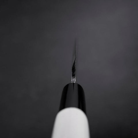 Kaisaki White Steel #2 Nashiji Manche en Magnolia 150mm-[Musashi]-[Couteaux de cuisine japonais]