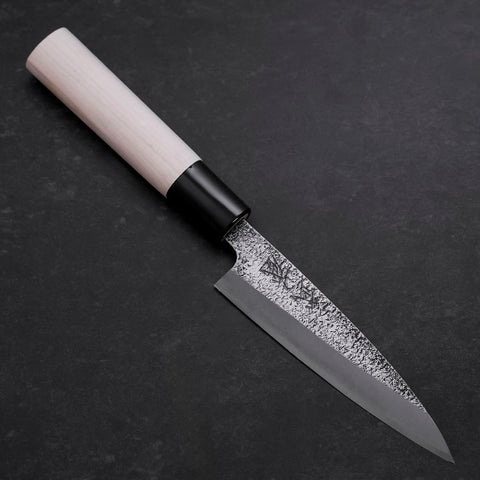 Kaisaki White Steel #2 Nashiji Manche en Magnolia 150mm-[Musashi]-[Couteaux de cuisine japonais]