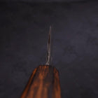 Kama Usuba (Kansai) Blue Steel #2 Kasumi Manche Sumi Urushi 180mm-[Musashi]-[Couteaux de cuisine japonais]