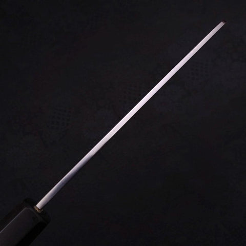 Kama Usuba (Kansai) Blue Steel #2 Suminagashi Manche en Buffle et Ébène 180mm-[Musashi]-[Couteaux de cuisine japonais]