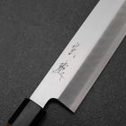 Kama Usuba (Kansai) Silver Steel #3 Kasumi Manche en Noyer 170mm-[Musashi]-[Couteaux de cuisine japonais]