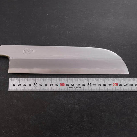 Kama Usuba White Steel #1 Miroir Manche en Noyer 240mm-[Musashi]-[Couteaux de cuisine japonais]