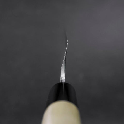 Kama Usuba White Steel #2 Kasumi Manche en Buffle et Magnolia 225mm-[Musashi]-[Couteaux de cuisine japonais]