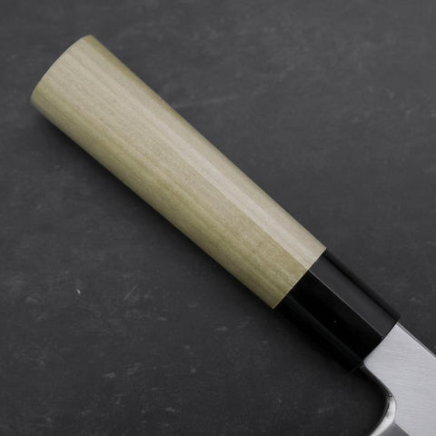 Kama Usuba White Steel #2 Kasumi Manche en Buffle et Magnolia 225mm-[Musashi]-[Couteaux de cuisine japonais]