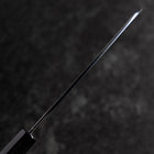 Kama Usuba White Steel #3 Kasumi Manche en Buffle et Magnolia 165mm-[Musashi]-[Couteaux de cuisine japonais]