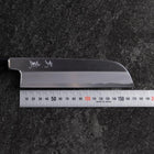 Kama Usuba White Steel #3 Kasumi Manche en Buffle et Magnolia 165mm-[Musashi]-[Couteaux de cuisine japonais]