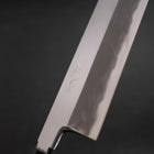 Kama Usuba White steel #2 Kasumi Manche en Buffle et Teck 240mm-[Musashi]-[Couteaux de cuisine japonais]