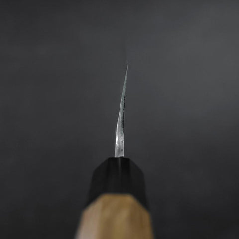 Kama Usuba White steel #2 Kasumi Manche en Buffle et Teck 240mm-[Musashi]-[Couteaux de cuisine japonais]