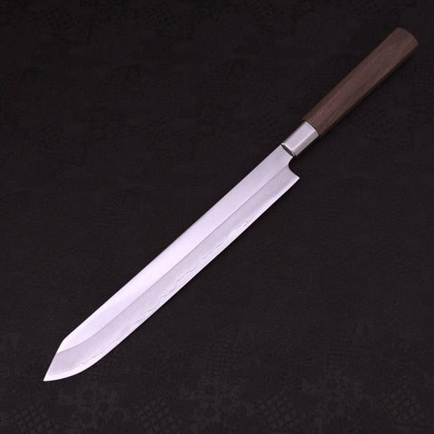 Katsuo Silver Steel #3 Manche en Noyer 270mm-[Musashi]-[Couteaux de cuisine japonais]
