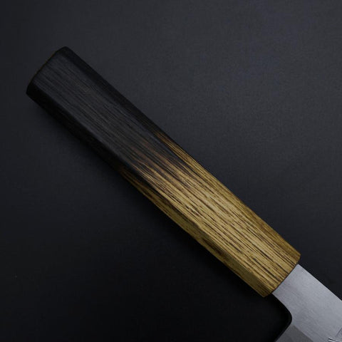 Kawamuki White Steel #1 Poli Manche Yaki Urushi 110mm-[Musashi]-[Couteaux de cuisine japonais]