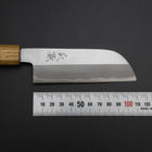 Kawamuki White Steel #1 Poli Manche Yaki Urushi 110mm-[Musashi]-[Couteaux de cuisine japonais]