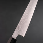 Kengata Petty VG-10 Damascus Ashwood Handle 145mm-[Musashi]-[Couteaux de cuisine japonais]
