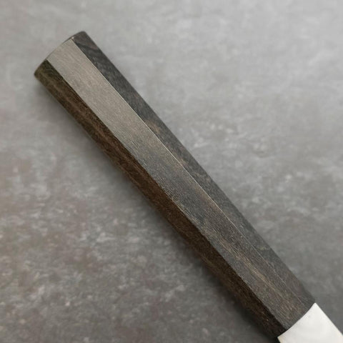 Kengata Petty VG-10 Damascus Ashwood Handle 145mm-[Musashi]-[Couteaux de cuisine japonais]