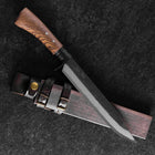 Kennata Blue Steel #2 Kurouchi Damas Manche en Noyer 210mm-[Musashi]-[Couteaux de cuisine japonais]