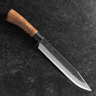 Kennata Blue Steel #2 Kurouchi Damas Manche en Noyer 210mm-[Musashi]-[Couteaux de cuisine japonais]