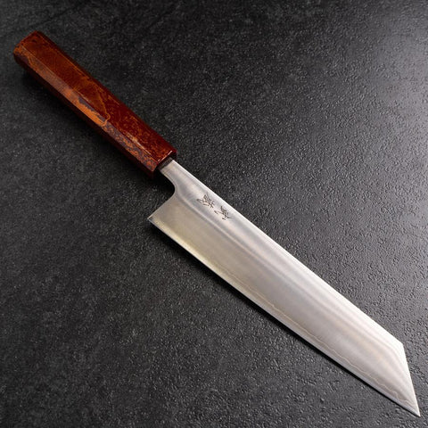 Kiritsuke 440C Polished Red Urushi Handle 210mm (8.3”)-[Musashi]-[Japanese-Kitchen-Knives]
