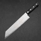 Kiritsuke AUS-10 Damas Manche Occidental Marron 210mm-[Musashi]-[Couteaux de cuisine japonais]
