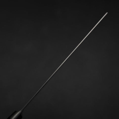 Kiritsuke AUS-10 Damas Manche Occidental Marron 210mm-[Musashi]-[Couteaux de cuisine japonais]