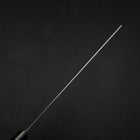 Kiritsuke AUS-10 Damas Manche Occidental Noir 210mm-[Musashi]-[Couteaux de cuisine japonais]