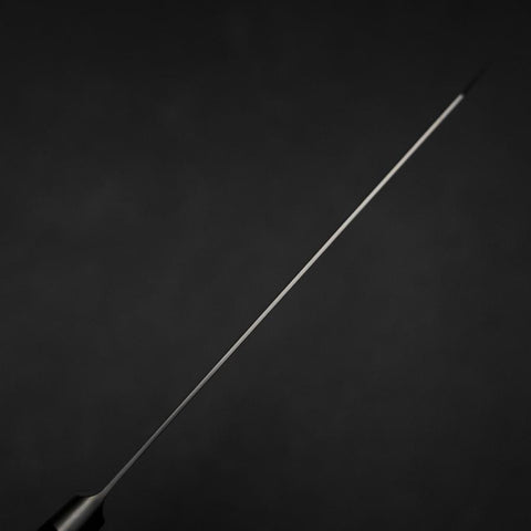 Kiritsuke AUS-10 Damas Manche Occidental Noir 210mm-[Musashi]-[Couteaux de cuisine japonais]