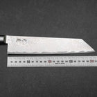 Kiritsuke AUS-10 Damas Manche Occidental Noir 210mm-[Musashi]-[Couteaux de cuisine japonais]