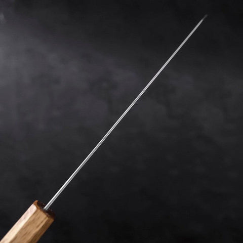 Kiritsuke AUS-10 Nickel en Vagues Damas Manche Yaki Urushi 210mm-[Musashi]-[Couteaux de cuisine japonais]
